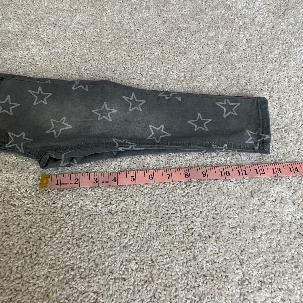 CAT & JACK Skinny Gray jeans with star print - Picture 8 of 8